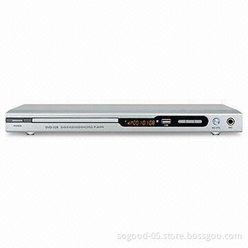 Progressive Scan DVD Player with Auto TV System, Supports Multi-region Setup, Measures 360 x 33mm